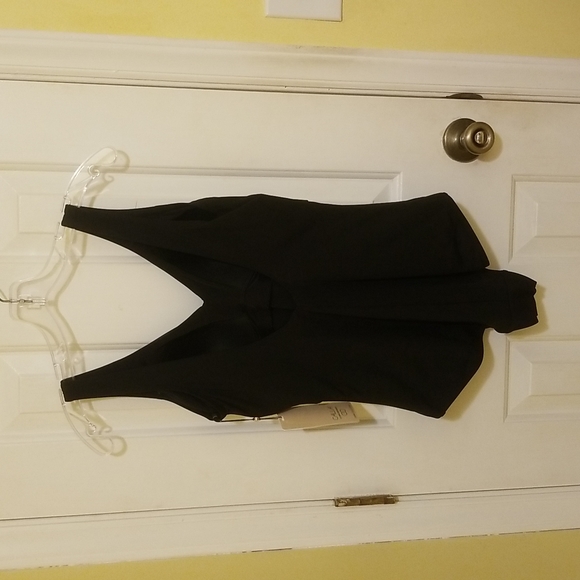 CALIA one piece twist front bathing suit sz 4 - Picture 6 of 14